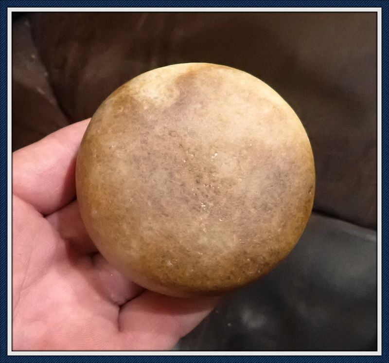 ~ Alabama ~ Biscuit Discoidal ~ Circle Roller ~ Game Stone ~