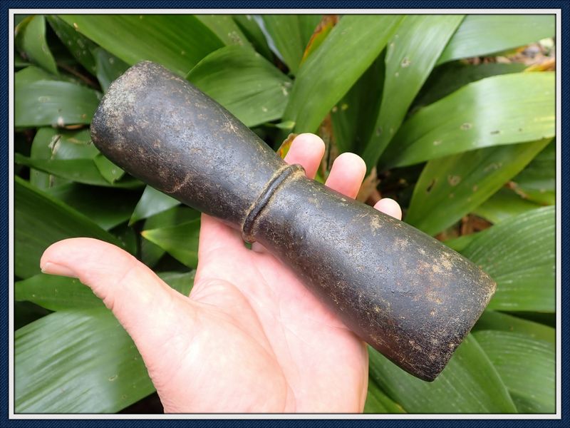 ~ Rare Biconical Tube Pipe ~ Chattahoochee River Basin ~ Troup Co. Georgia ~ CALL FOR PRICING