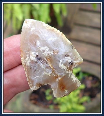 ~ Translucent Finely Serrated ~ Six Mile Creek Point ~ ON HOLD