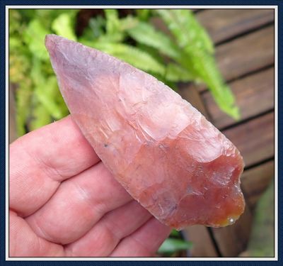 ~ Semi-Translucent Pink & Red ~ Putnam Point ~