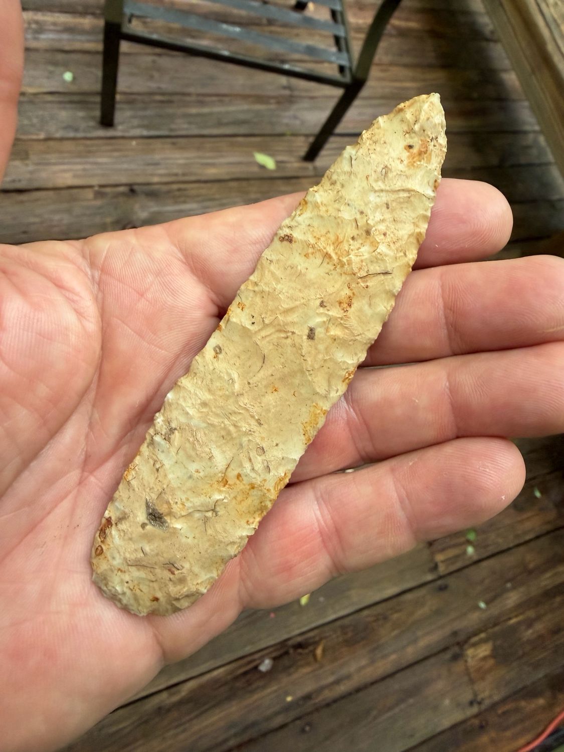 Paleo Knife, 4 3/4” Macon Co. Missouri