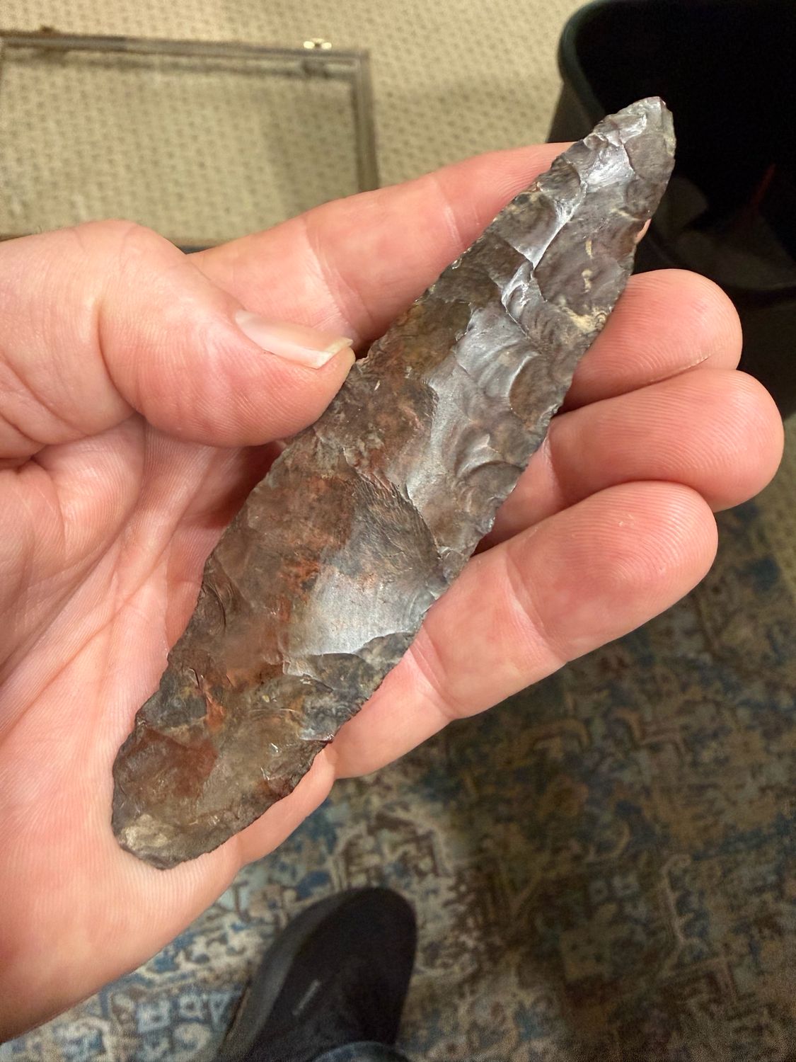 4 3/4” Paleo Lerma Blade From The Green River