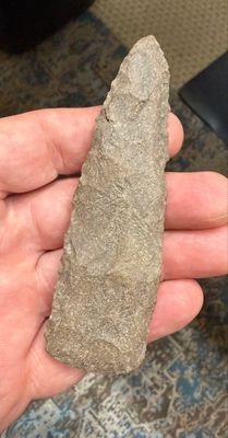 4 Inch Long North Carolina Quartzite Stanfield Knife