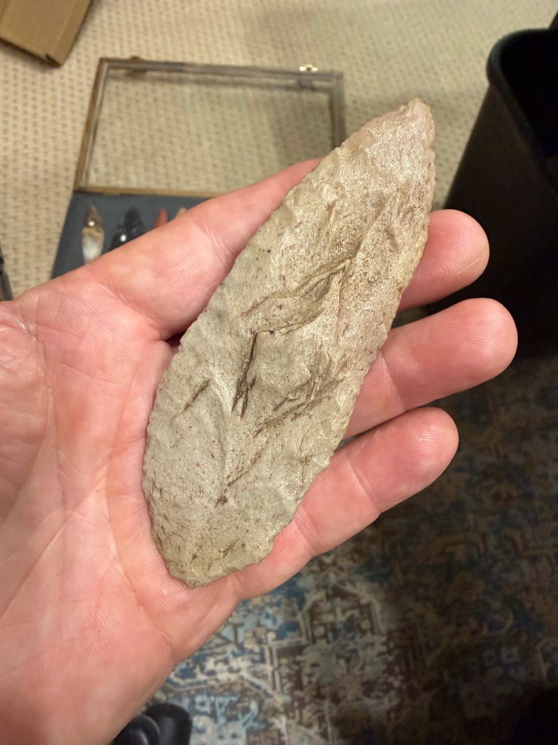 Leaf Shaped Archaic Knife ~ Kane Co Utah
