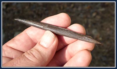 3 3/4" ~ Bone Pin ~ Harpoon ~