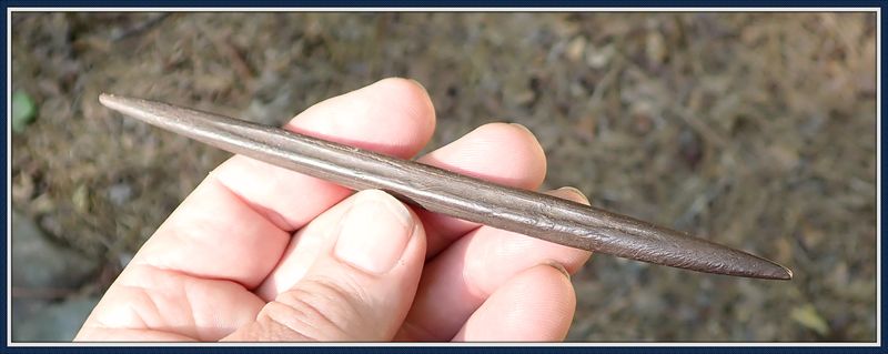 6" ~ Bone Pin ~ Harpoon ~ G-10 ~
