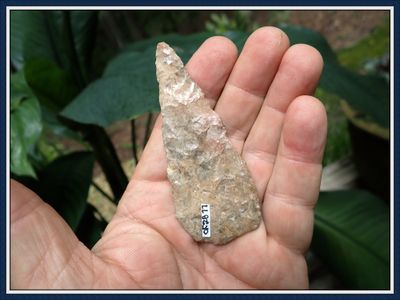 ~ 3 1/2" Archaic Knife ~ Pittsburg Co. Oklahoma ~