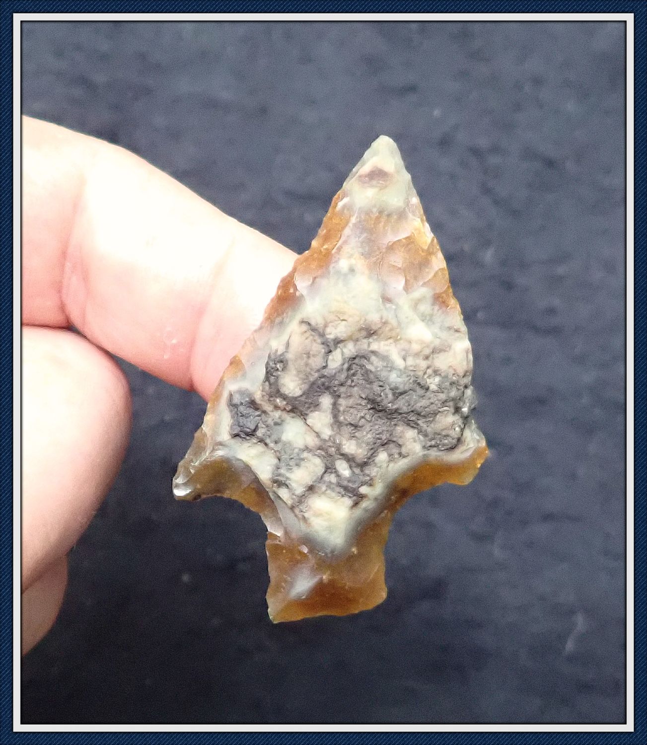 ~ Florida ~ Translucent Levy Knife Point ~