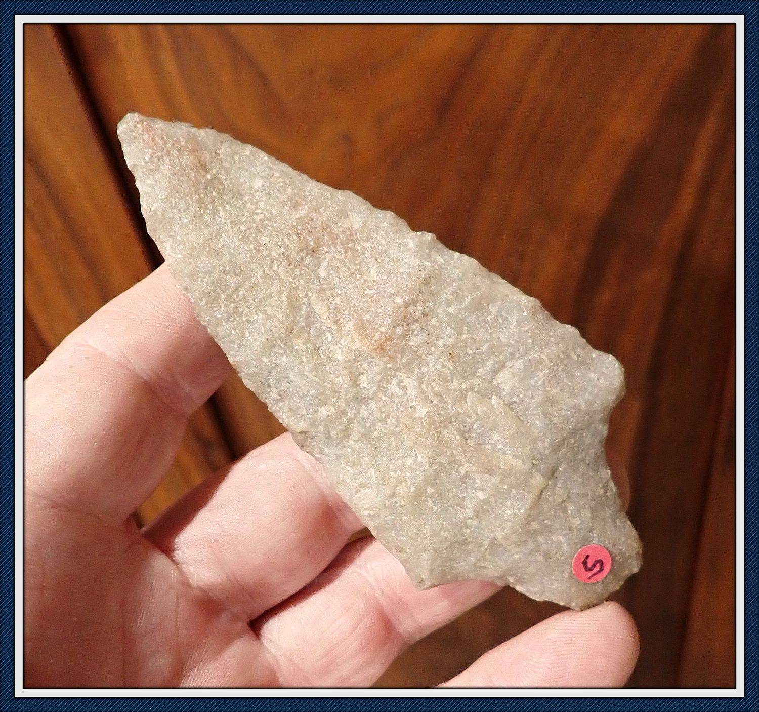~ 4 1/4" Pennsylvania ~ Late Archaic Quartzite Knife