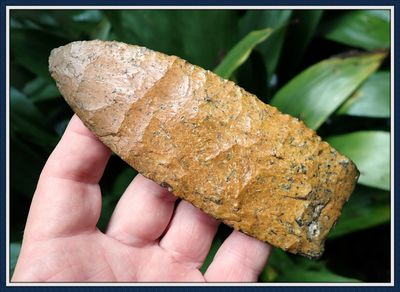 ~ 5 1/2" Long ~ Paleo Clovis Knife ~ Suwannee Co. Florida ~
