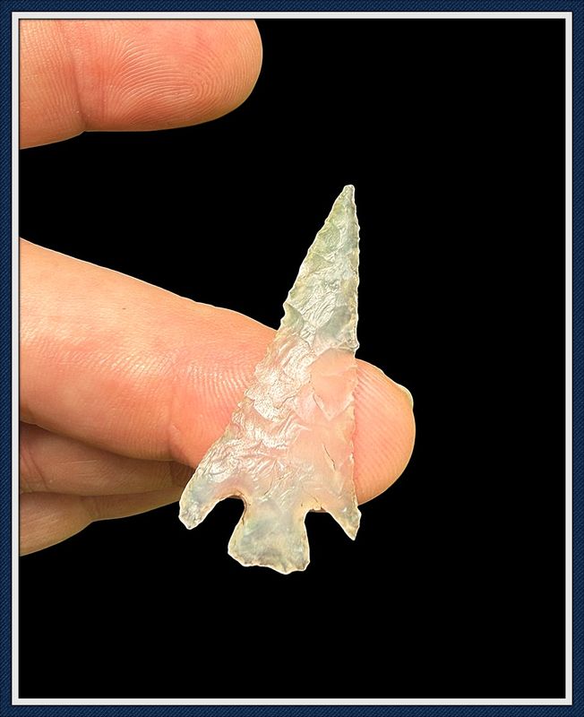 ~ Colorado ~ Translucent Arkansas River ~ Corner Notched Point ~