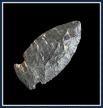 ~ Black Ryolite Big Sandy Knife Blade ~ Virginia ~