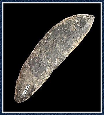 ~ Huge Paleo Crescent Knife ~ 6 1/2" Washington ~