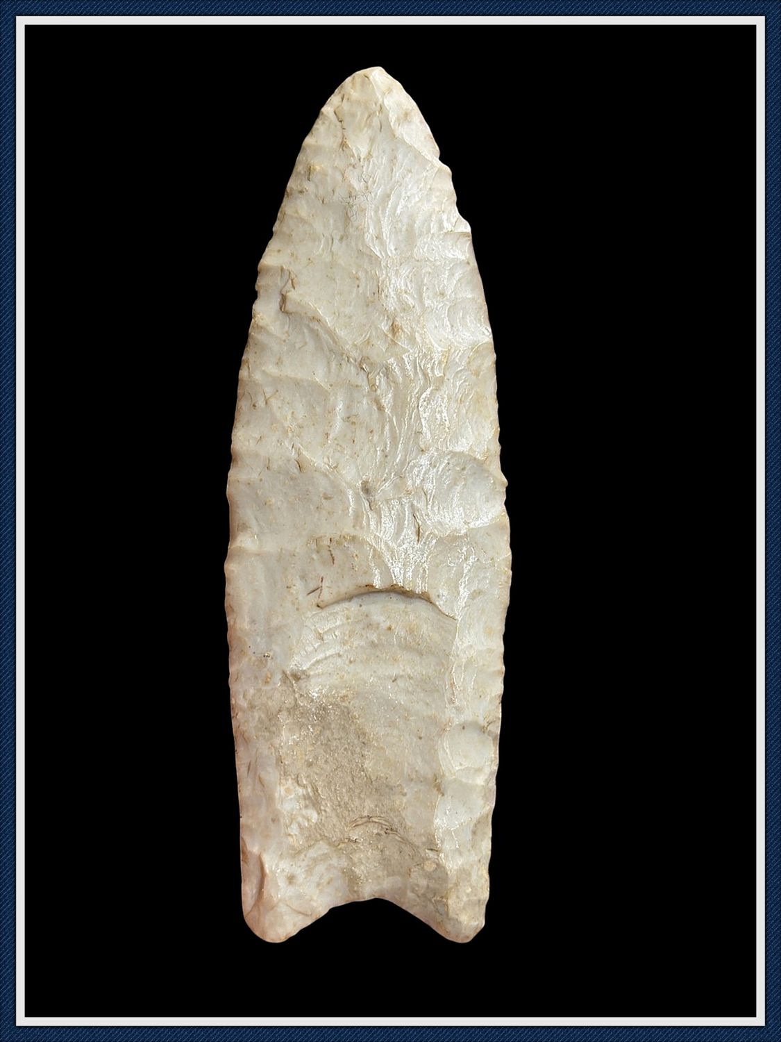~ Double Fluted Arkansas Clovis ~ 4 1/2 ~ Double Fluted Arkansas Clovis ~ 4 1/2" Paleo Spear ~