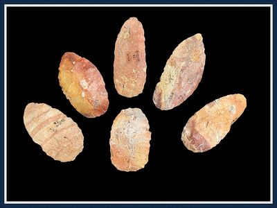 ~  Cache of 6 Archaic Preforms ~ Marion Co. Florida ~ SOLD