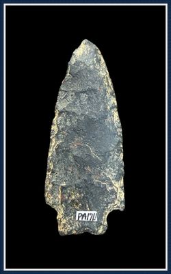 ~ Lancaster Co. Pennsylvania ~ 3" Black Kirk Point ~ SOLD