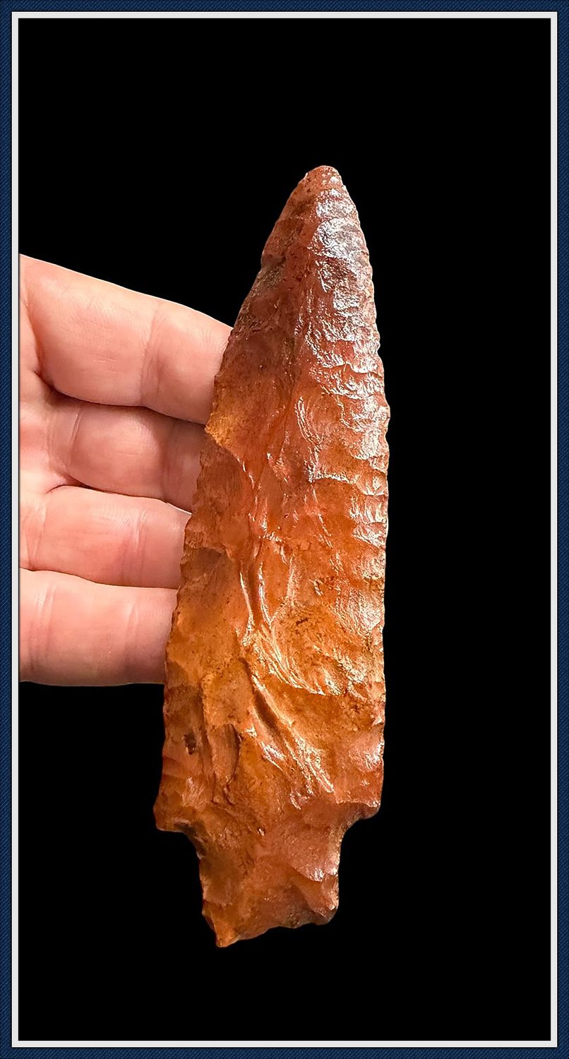 ~ Beautiful Glossy Orange ~ 5 1/2" ~ Hamilton Point ~