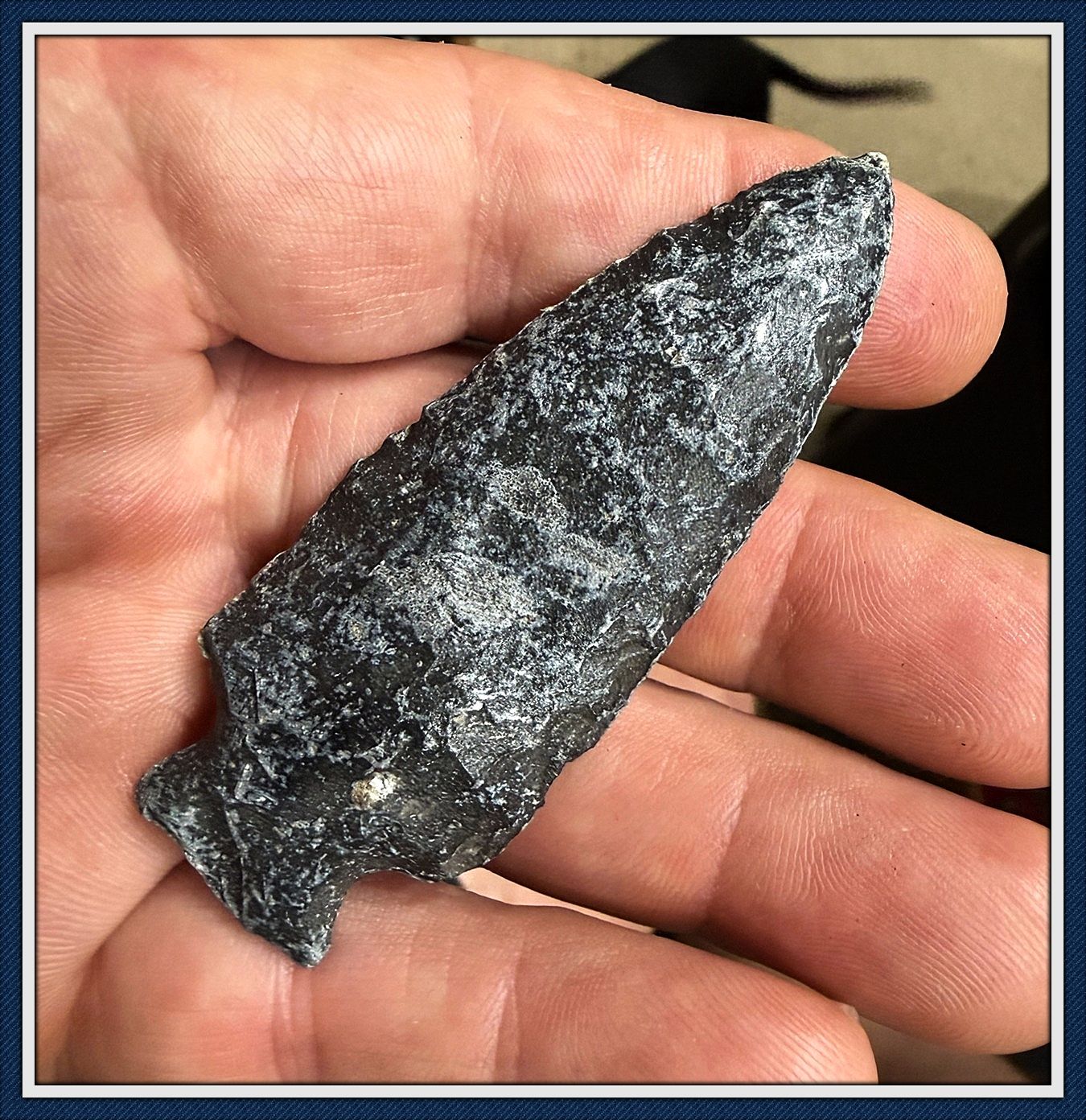 ~ Big Blue Bolen ~ Knife Point ~