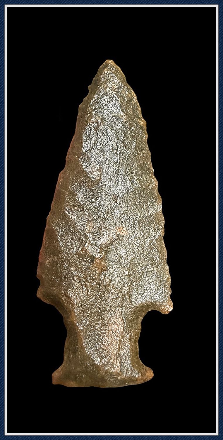 ~ Jade Green & Gold Coral ~ Thin Bolen Point ~