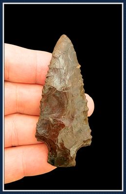 ~ Beautiful  ~ Symmetrical Serrated Kirk Spear ~ IFP