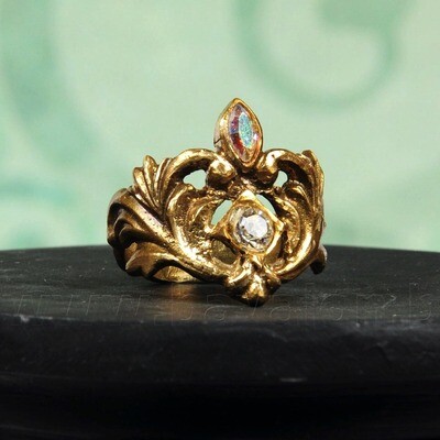 Ring 'Kamasutra' in similor - Kaat Tilley