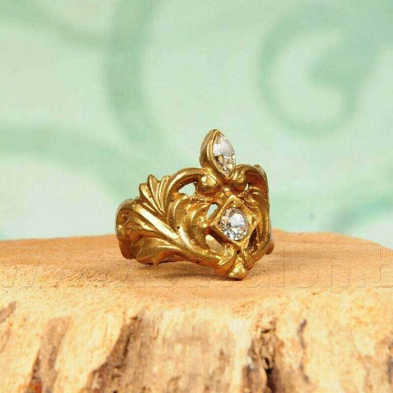 Ring 'Kamasutra' in similor - Kaat Tilley