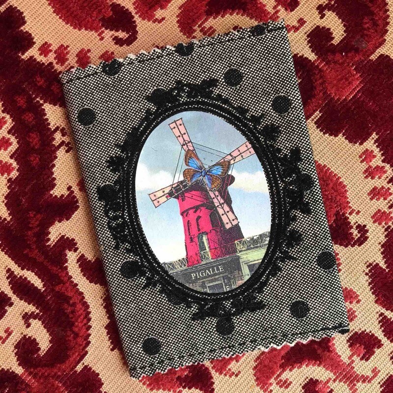 Porte carte ‘Moulin Rouge’ - Les Cakes de Bertrand