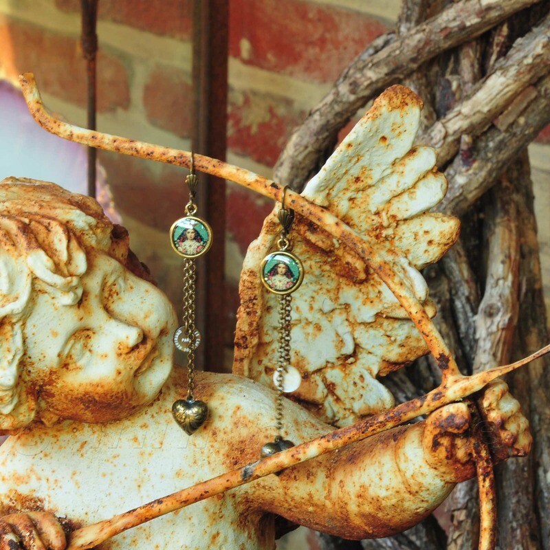 Oorringen Alice ‘Madone' - Les Cakes de Bertrand
