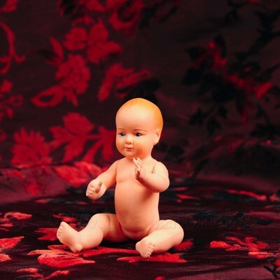 Popje &#39;Petit Colin&#39; - 12cm - gebogen beentjes - MAT - Petitcollin