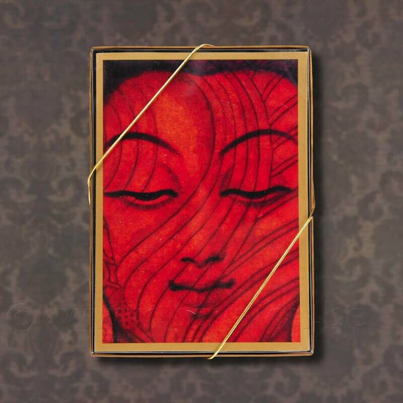 &#39;Buddha Art Cards&#39; - doos van 8 wenskaarten