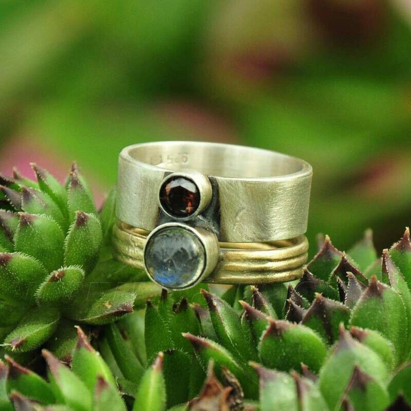 Ring in massief zilver - Lize Mommaerts - Maat 53