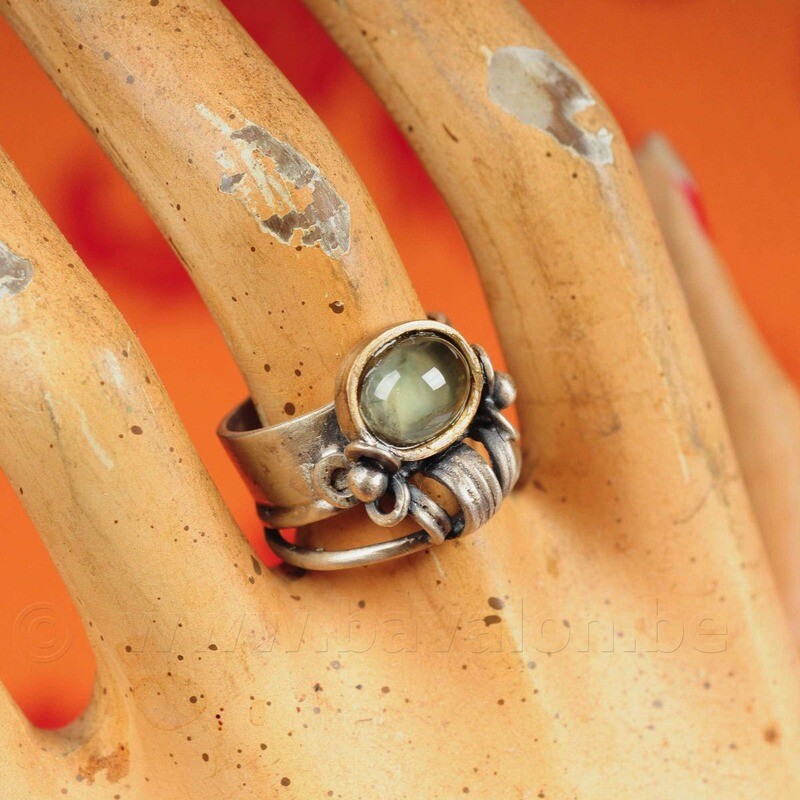 Ring in massief zilver - UNICA - Lize Mommaerts - Maat 55,5
