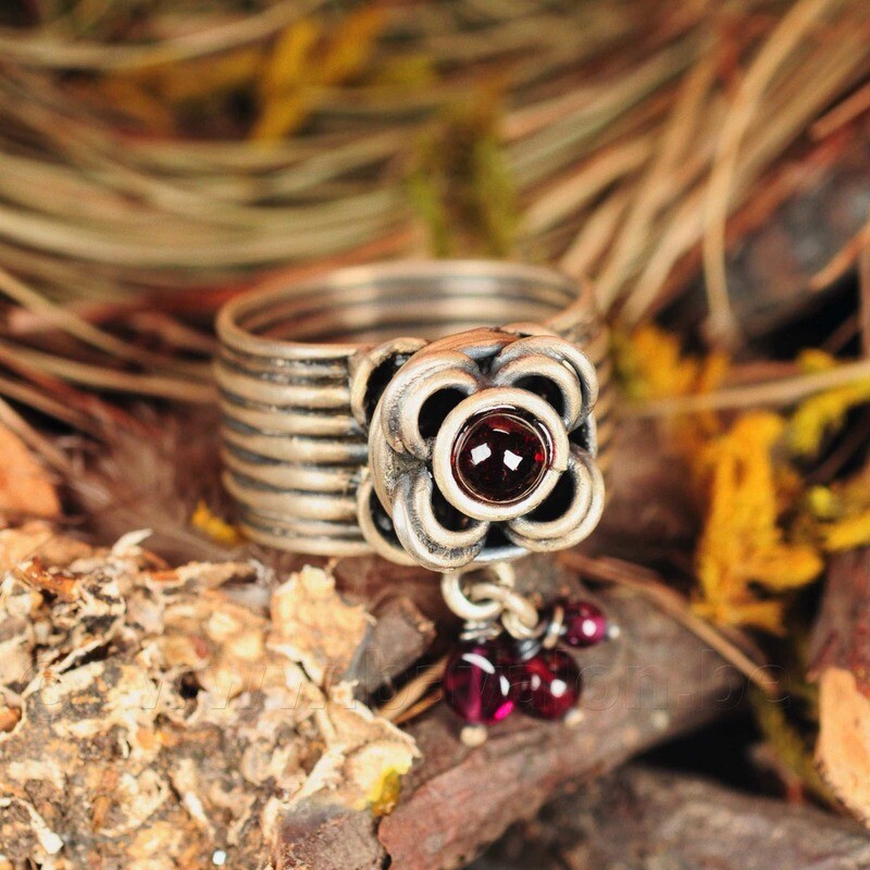 Ring in massief zilver - UNICA - Lize Mommaerts - Maat 59