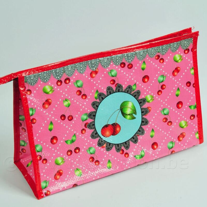 Etui / Grote toilettas "Cerises" - Melle Héloïse - La Marelle