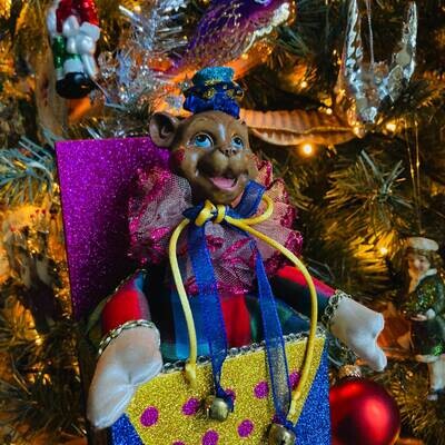 Circusbeer &#39;Jack-in-a-Box&#39; - 20 cm