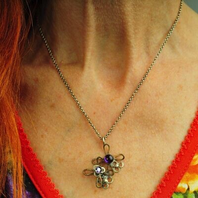 Halsketting zilver - Lize Mommaerts
