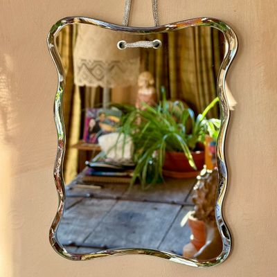Spiegeltje - gelobd en met geslepen rand