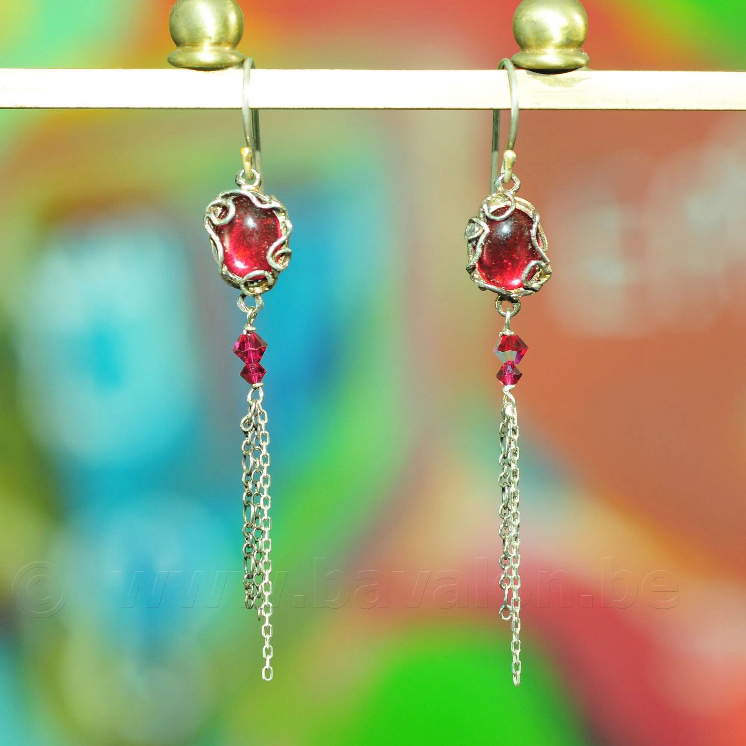 Oorring in massief zilver - Josiane Douchamps (België) Oorring in massief zilver - Josiane Douchamps (België)