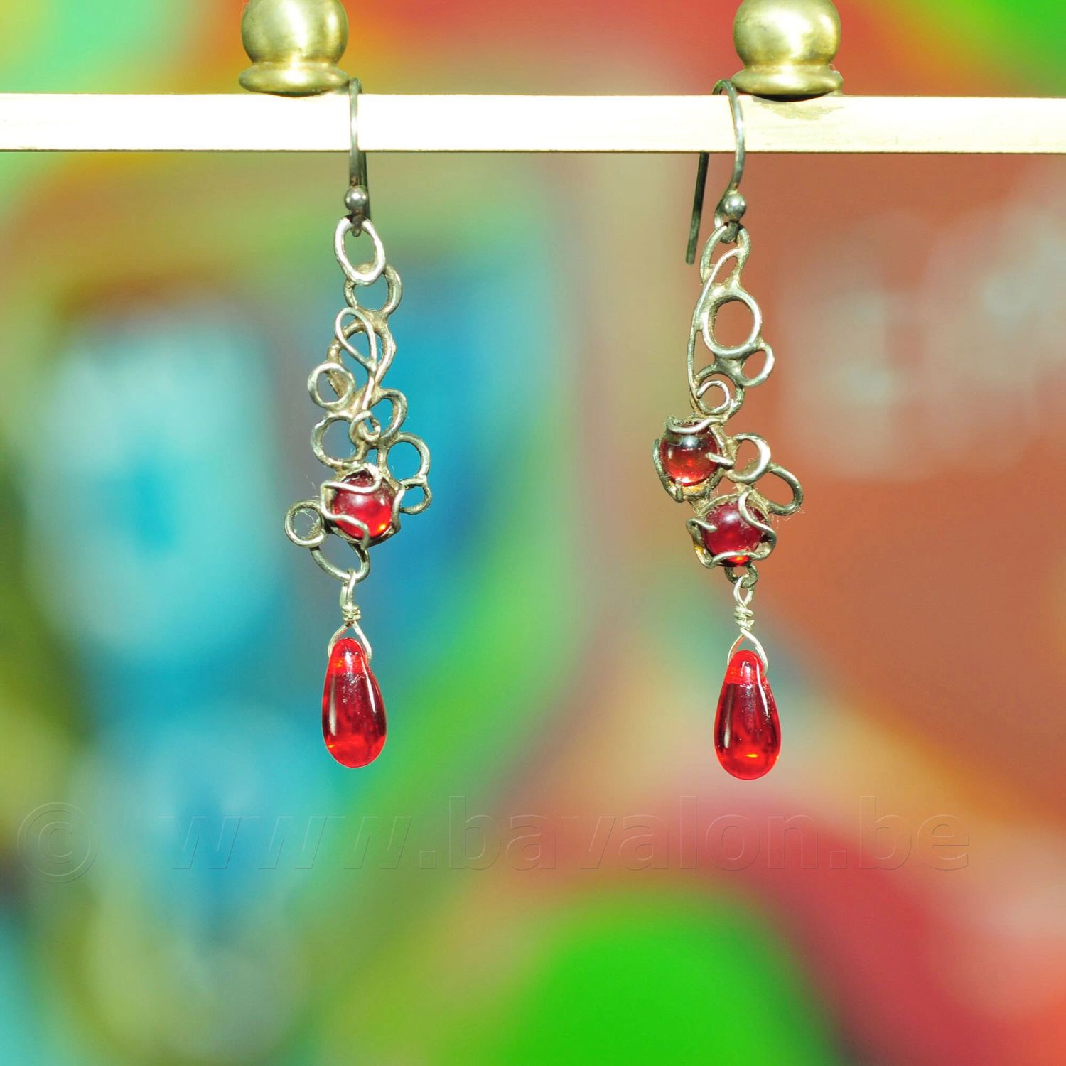 Oorring in massief zilver - Josiane Douchamps (België) Oorring in massief zilver - Josiane Douchamps (België)