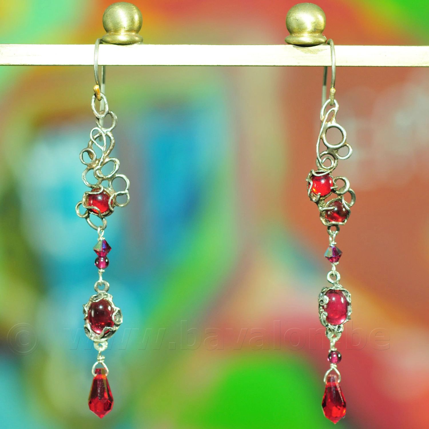 Oorring in massief zilver - Josiane Douchamps (België) Oorring in massief zilver - Josiane Douchamps (België)