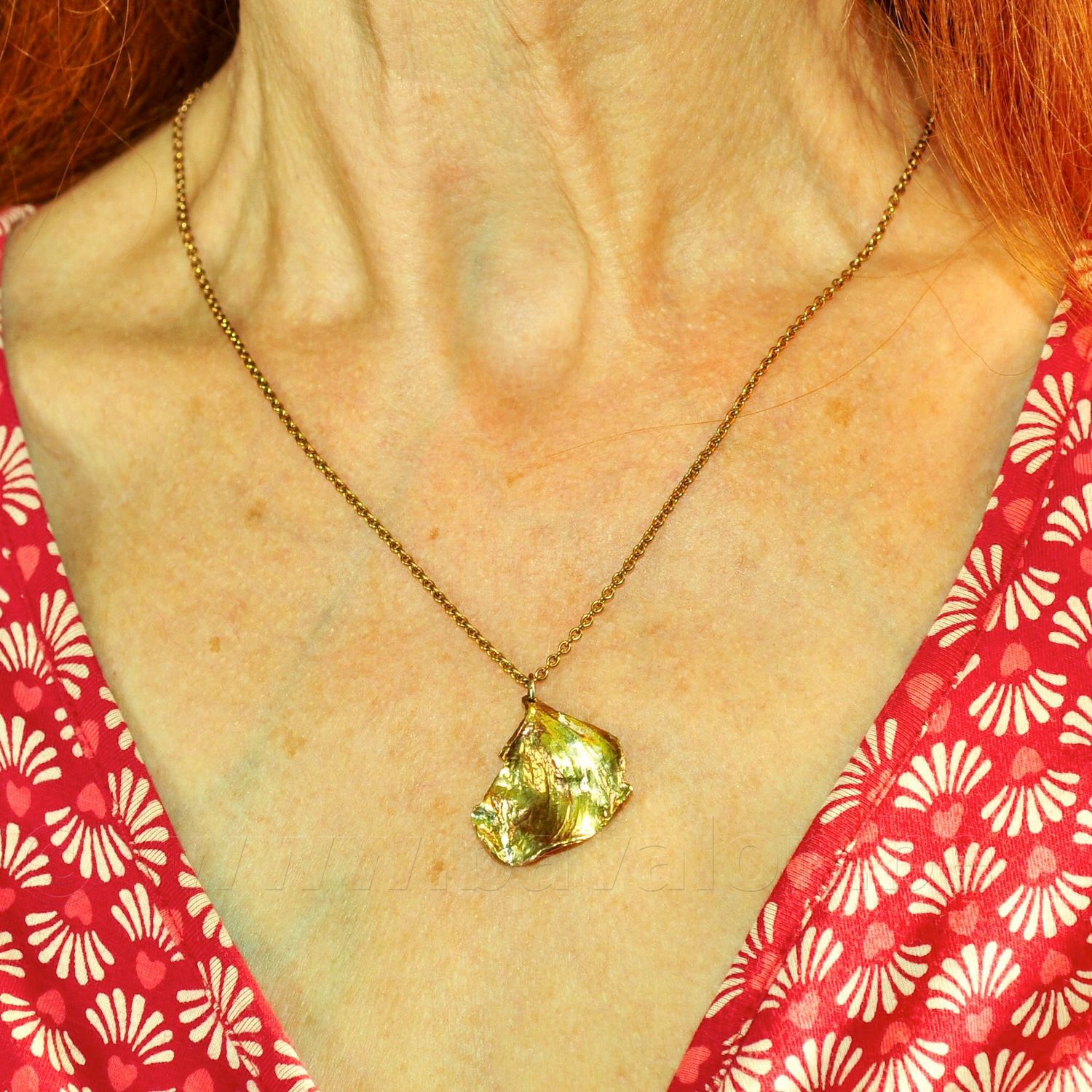 Halssieraad 'Automnal' in similor - Josiane Douchamps Halssieraad 'Automnal' in similor - Josiane Douchamps