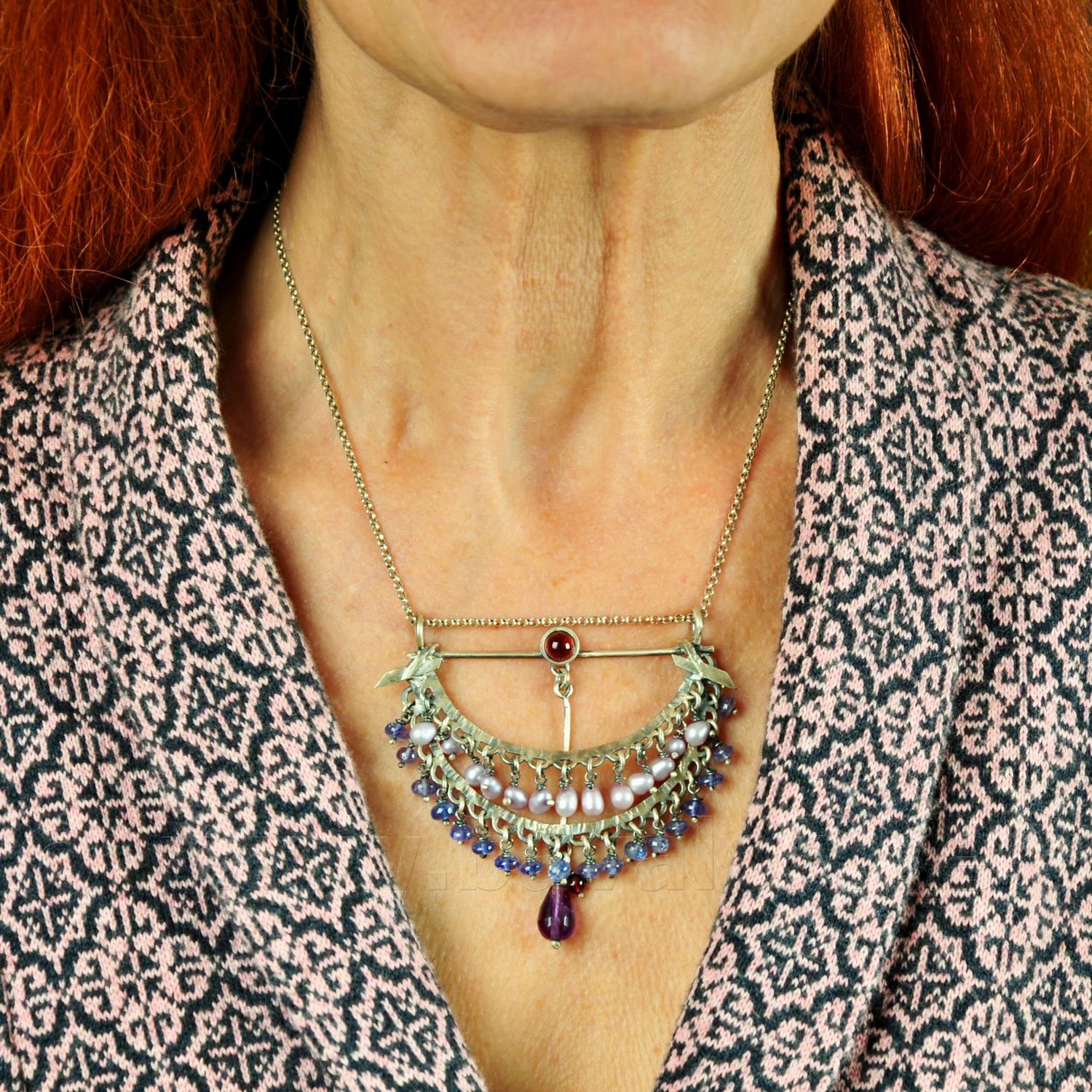 Halsketting zilver - Lize Mommaerts Halsketting zilver - Lize Mommaerts