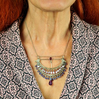 Halsketting zilver - Lize Mommaerts