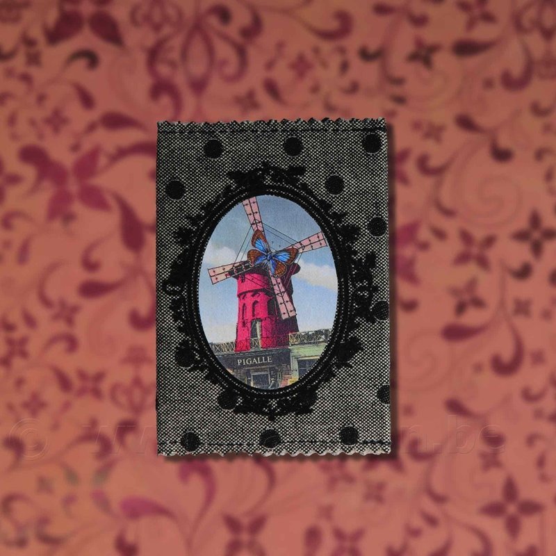 Porte carte ‘Moulin Rouge’ - Les Cakes de Bertrand