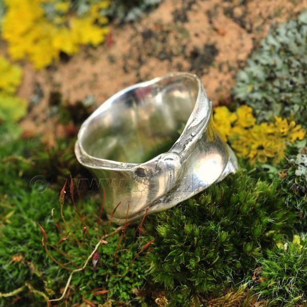 Ring in massief zilver - Ralf De Burchgrave (België)