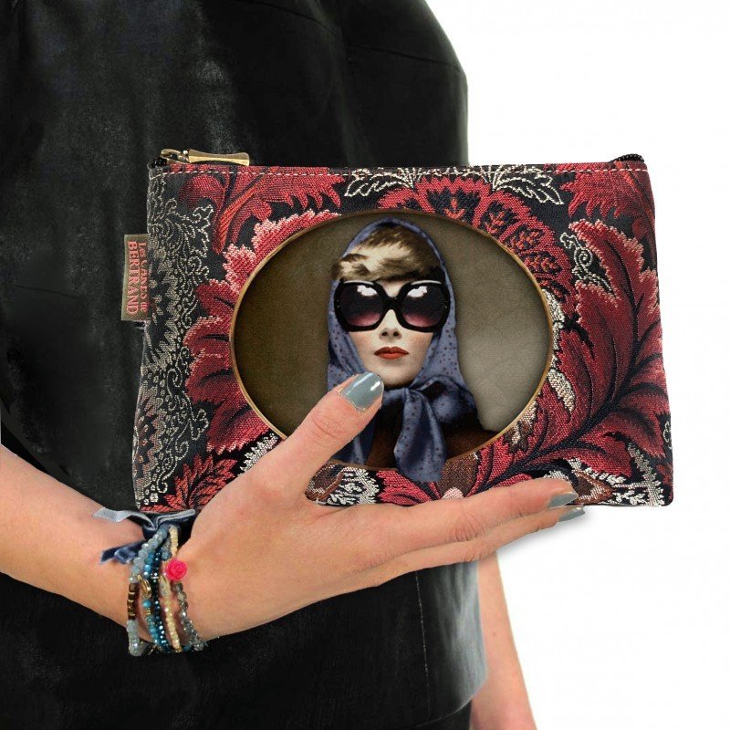 Lady Purse 'Brigitte Mandarin Carmin' - Les Cakes de Bertrand