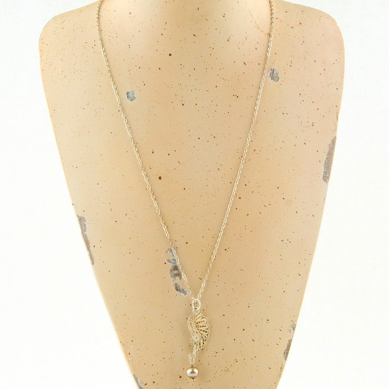 Halssieraad in massief zilver - Yvone Christa (New York)