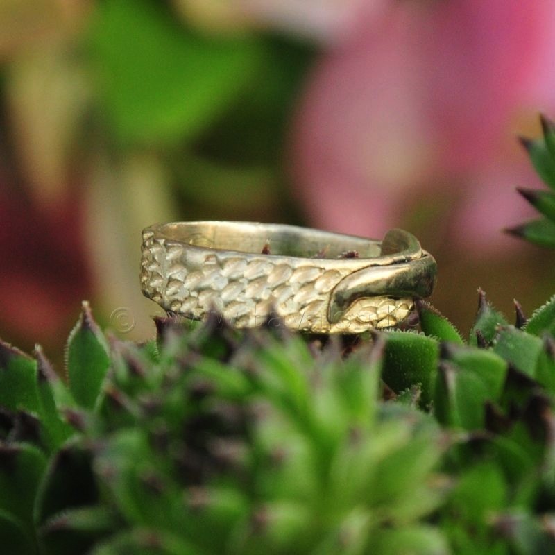 Ring in massief zilver - UNICA - Alex Fabry (België) - Maat57,5