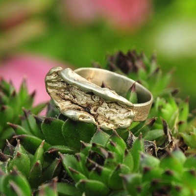 Ring in massief zilver - UNICA - Alex Fabry (België) - Maat57