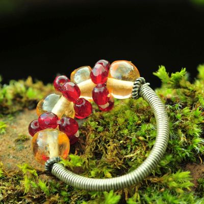 Ring in gekleurd hars - Maat 62 Ring in gekleurd hars - Maat 62